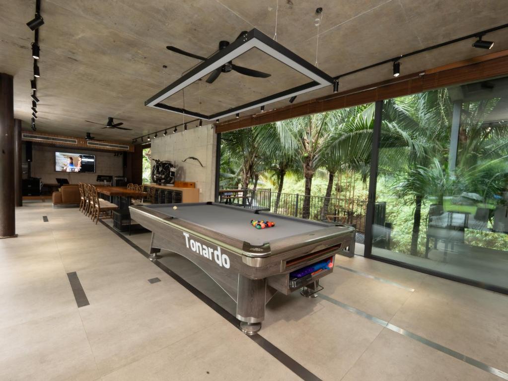 Billiards room